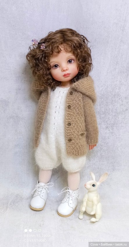 Новые образы Агаты — Авторские шарнирные куклы своими руками: лепка (фото 7)