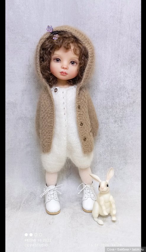 Новые образы Агаты — Авторские шарнирные куклы своими руками: лепка (фото 5)