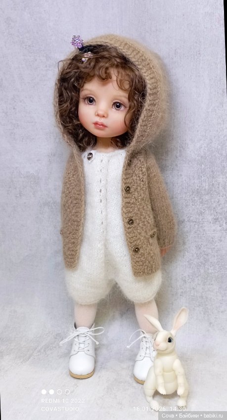 Новые образы Агаты — Авторские шарнирные куклы своими руками: лепка (фото 8)