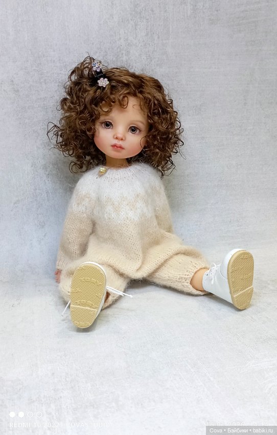 Новые образы Агаты — Авторские шарнирные куклы своими руками: лепка (фото 10)