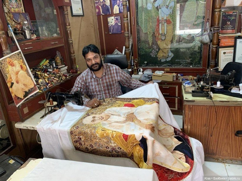 Картины швейной машиной Аруна Кумара Баджаджа (фото 7)