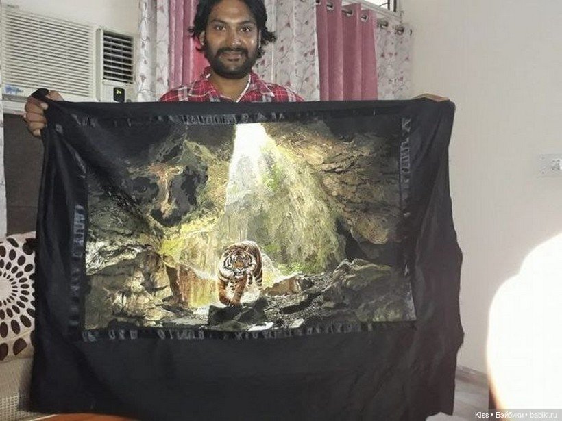 Картины швейной машиной Аруна Кумара Баджаджа