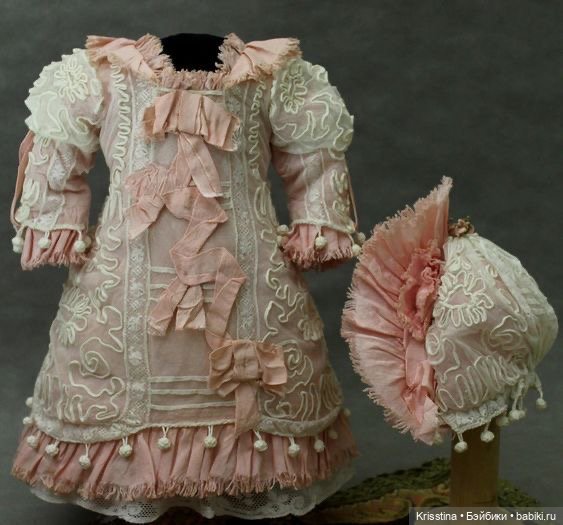Наряды для антикварных кукол, часть вторая