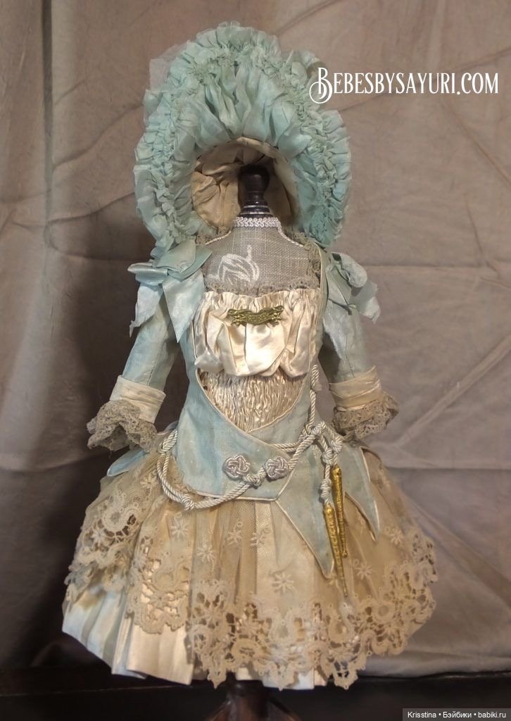 Наряды для антикварных кукол, часть вторая (фото 4)