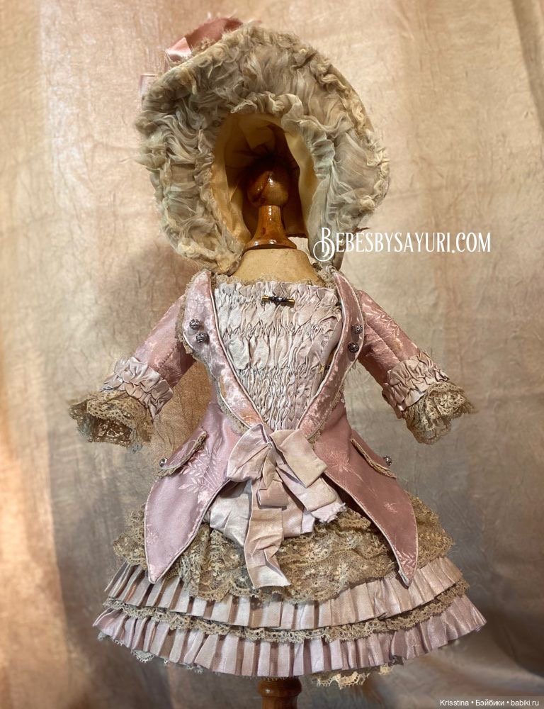 Наряды для антикварных кукол, часть вторая (фото 2)