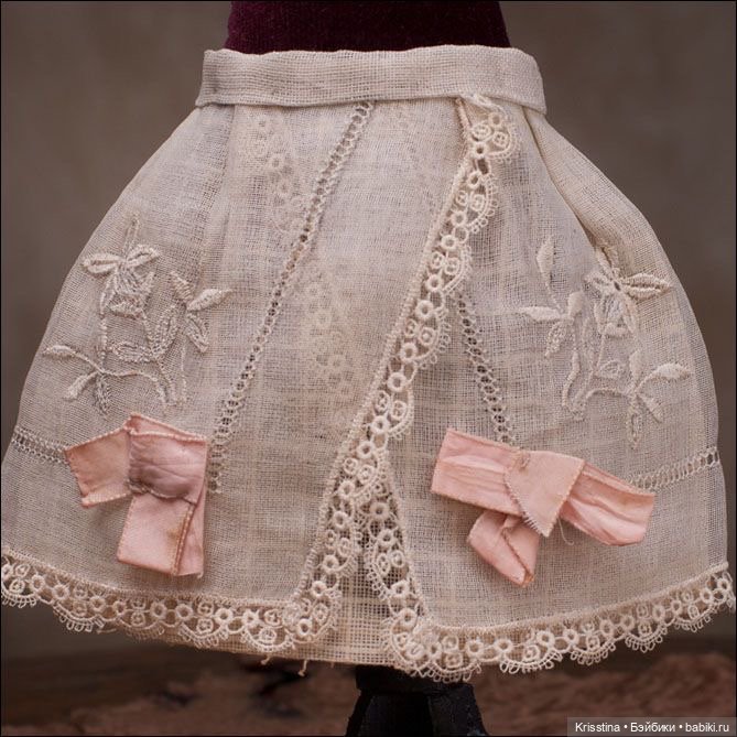 Нижнее бельё и обувь для антикварных кукол (фото 3)