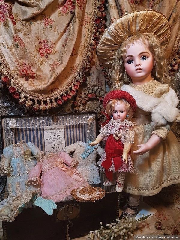 Наряды для антикварных кукол (фото 8)