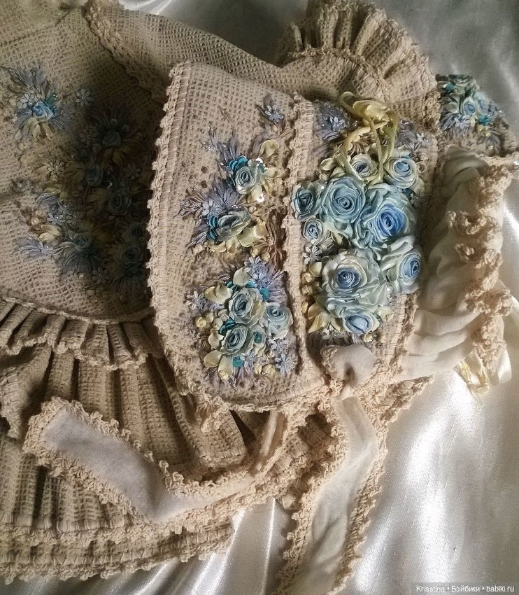 Нижнее бельё и обувь для антикварных кукол (фото 8)