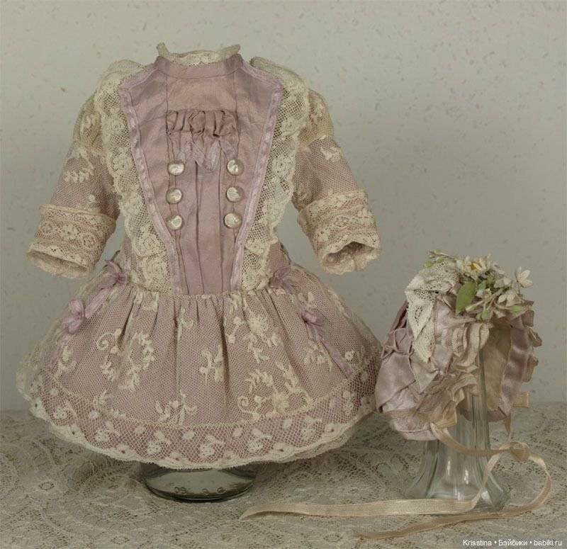 Наряды для антикварных кукол, часть вторая