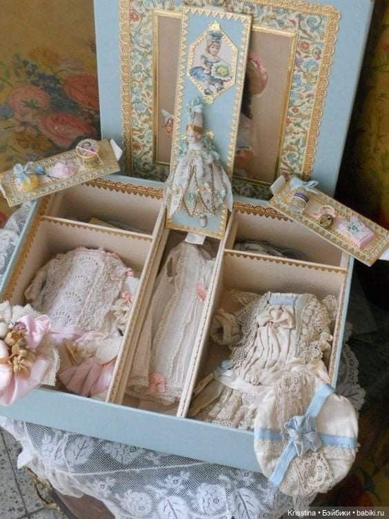 Аксессуары для антикварных кукол,часть вторая
