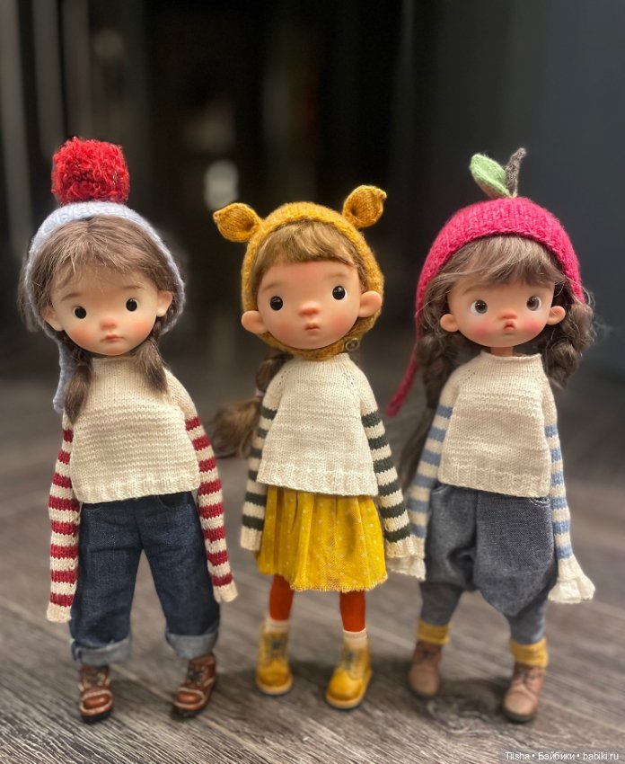 Bubble от Itswafflecone — Куклы Landoudou и Birdie: Дизайнерский винил