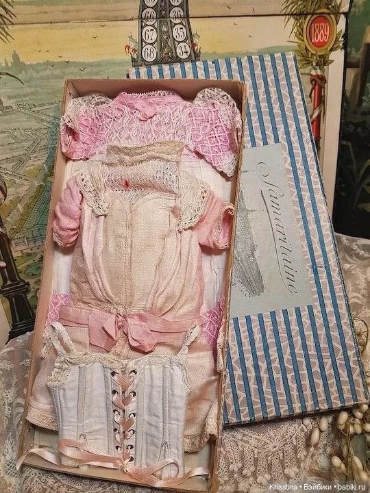 Аксессуары для антикварных кукол,часть вторая
