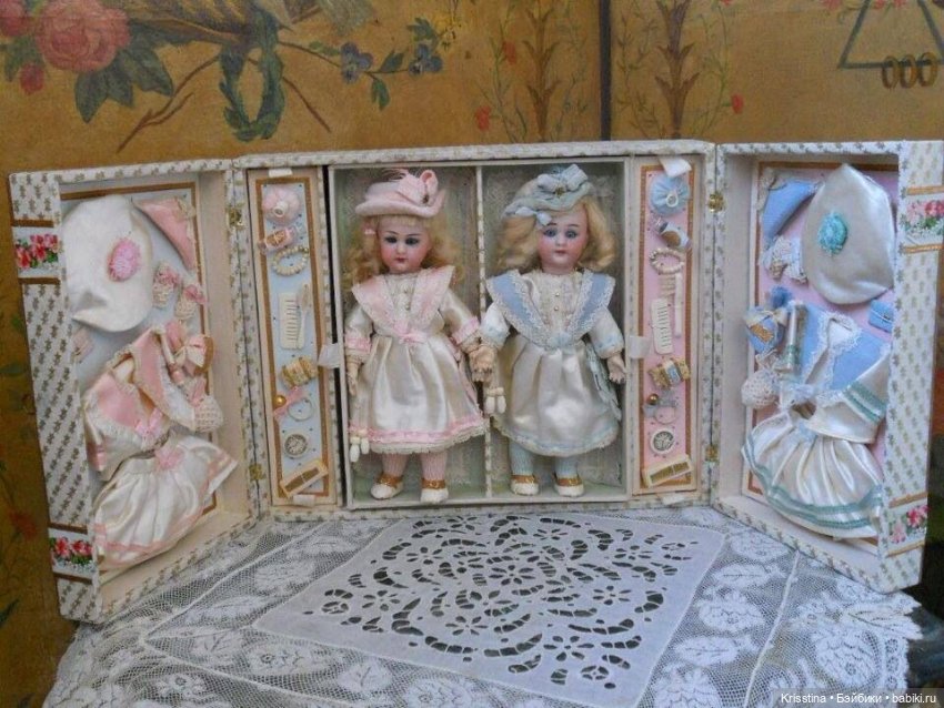 Аксессуары для антикварных кукол,часть вторая