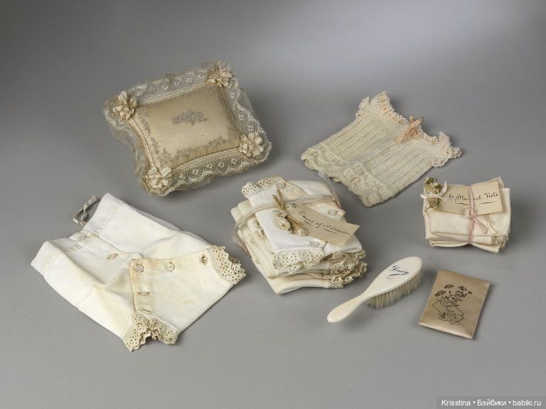 Аксессуары для антикварных кукол,часть вторая