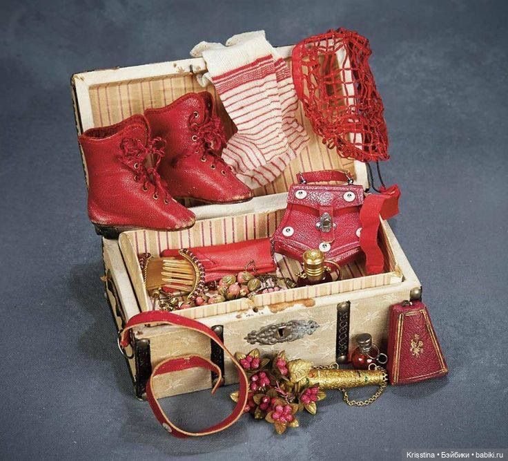 Аксессуары для антикварных кукол (фото 9)