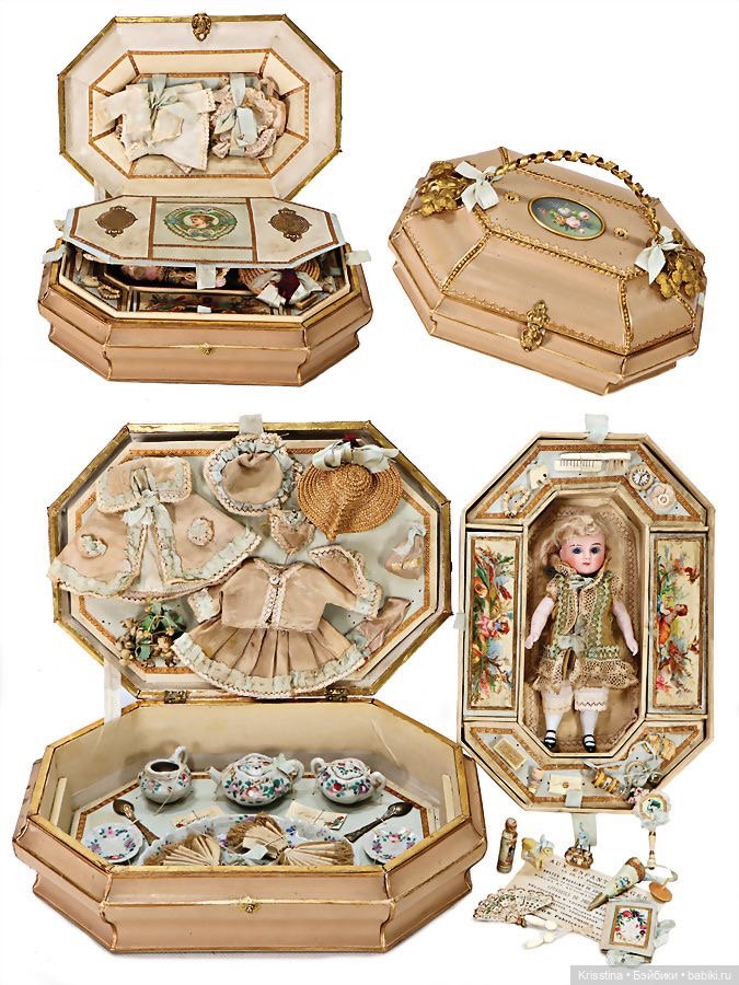 Аксессуары для антикварных кукол,часть вторая
