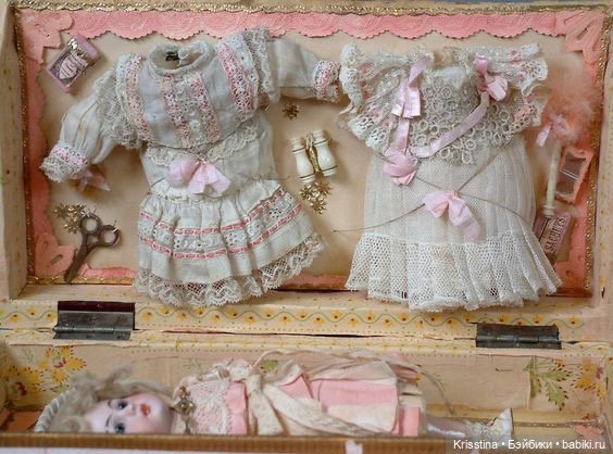 Аксессуары для антикварных кукол,часть вторая