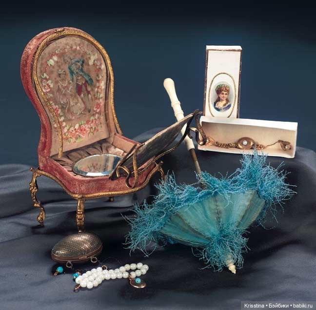 Аксессуары для антикварных кукол (фото 7)