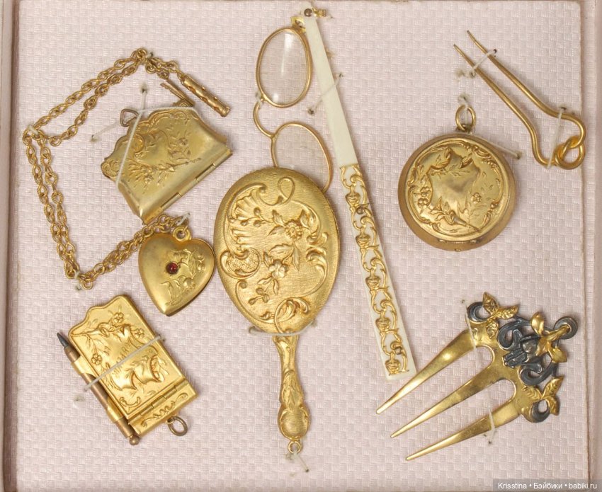 Аксессуары для антикварных кукол (фото 4)