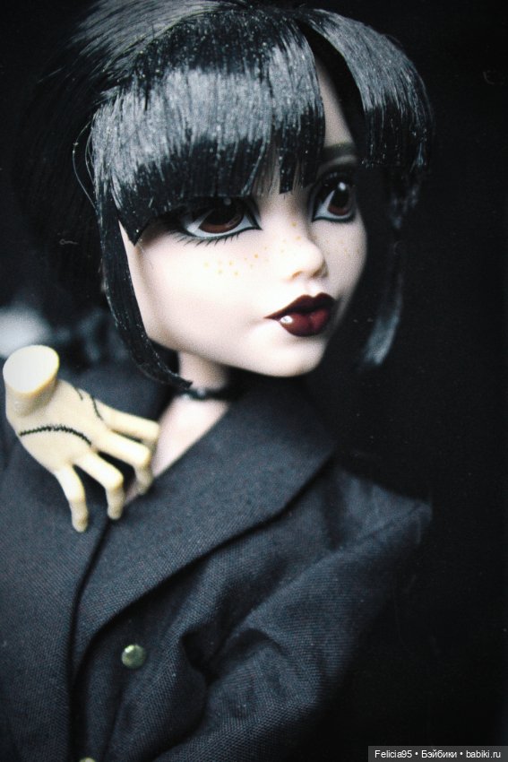 Monster high Wednesday. Моя первая МХ (фото 7)