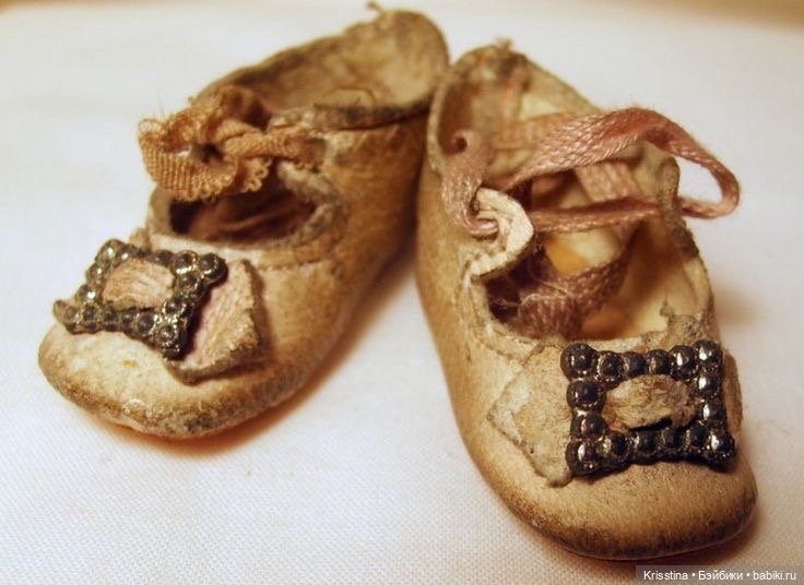 Обувь для антикварных кукол