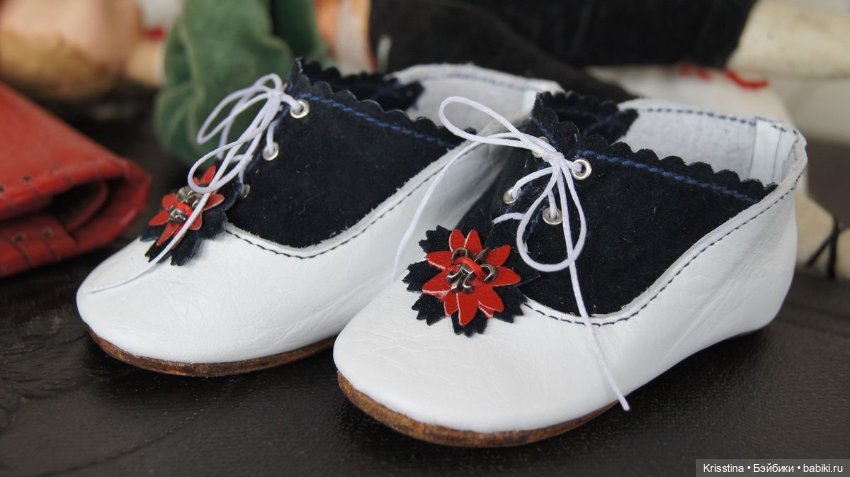 Обувь для антикварных кукол