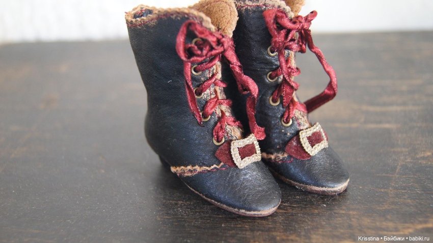 Обувь для антикварных кукол