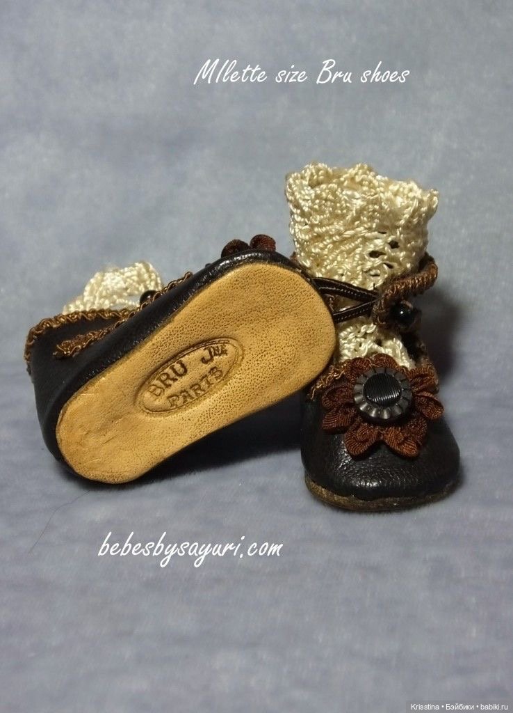 Обувь для антикварных кукол (фото 6)