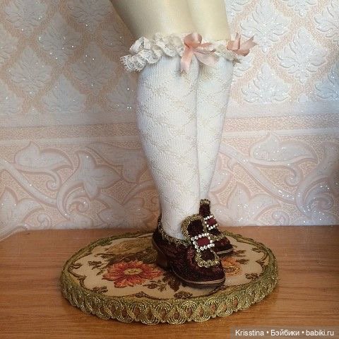 Обувь для антикварных кукол