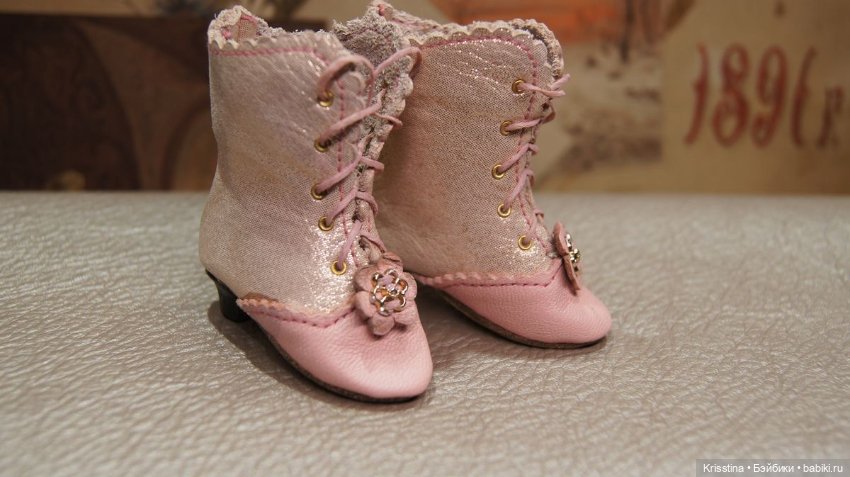 Обувь для антикварных кукол