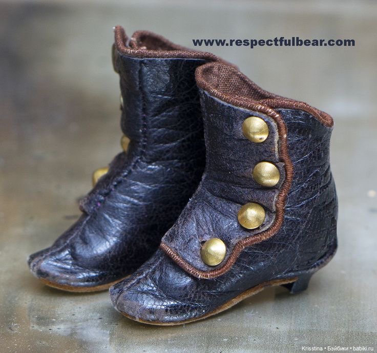 Обувь для антикварных кукол