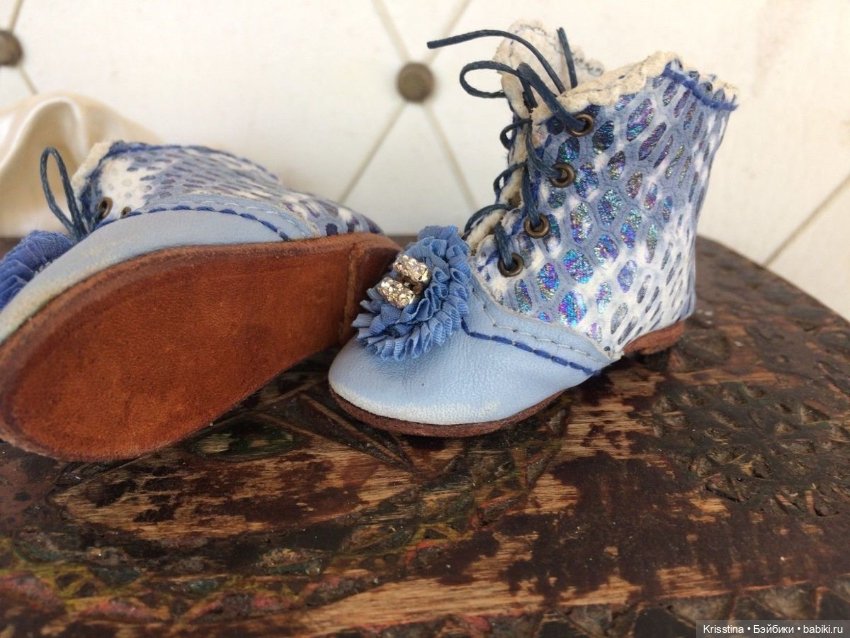 Обувь для антикварных кукол