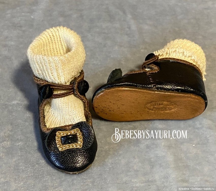 Обувь для антикварных кукол (фото 9)
