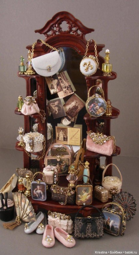 Аксессуары для антикварных кукол,часть третья