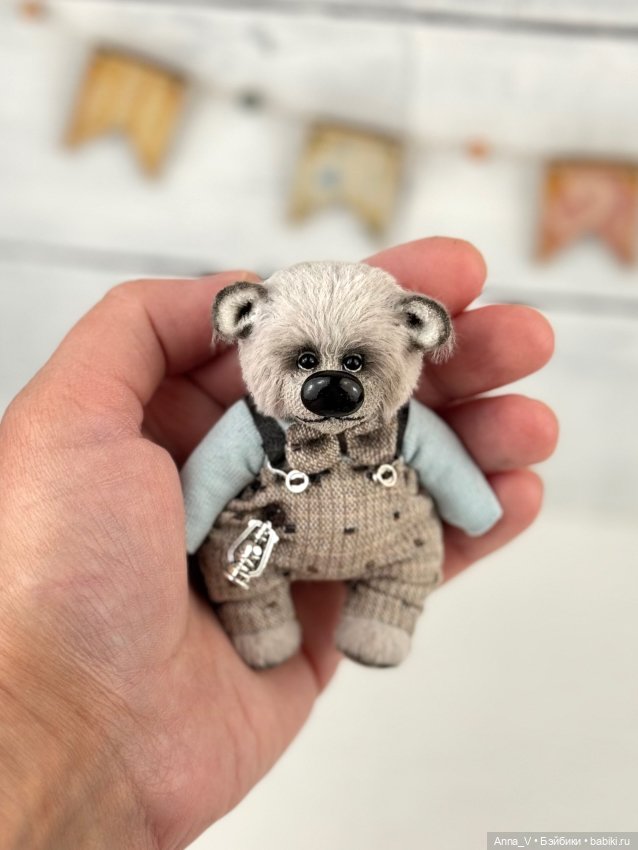 Тедди мишка Сёма — Авторские мишки Тедди и друзья: фото