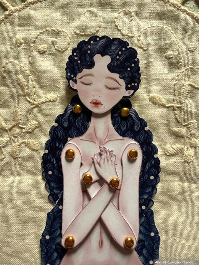 Авторская бумажная кукла «Джульетта 2026» (фото 5)