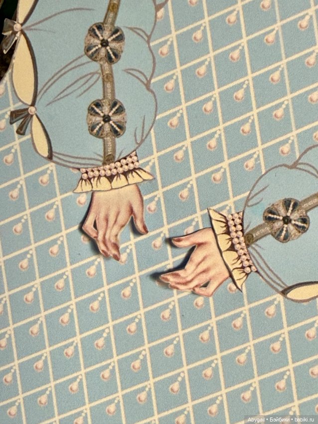 Авторская бумажная кукла «Джульетта 2026» (фото 9)