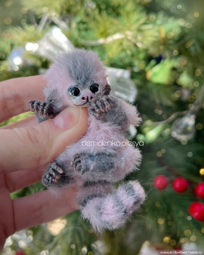 Обезьянка игрунка Зёма 💜💟✨ (фото 6)