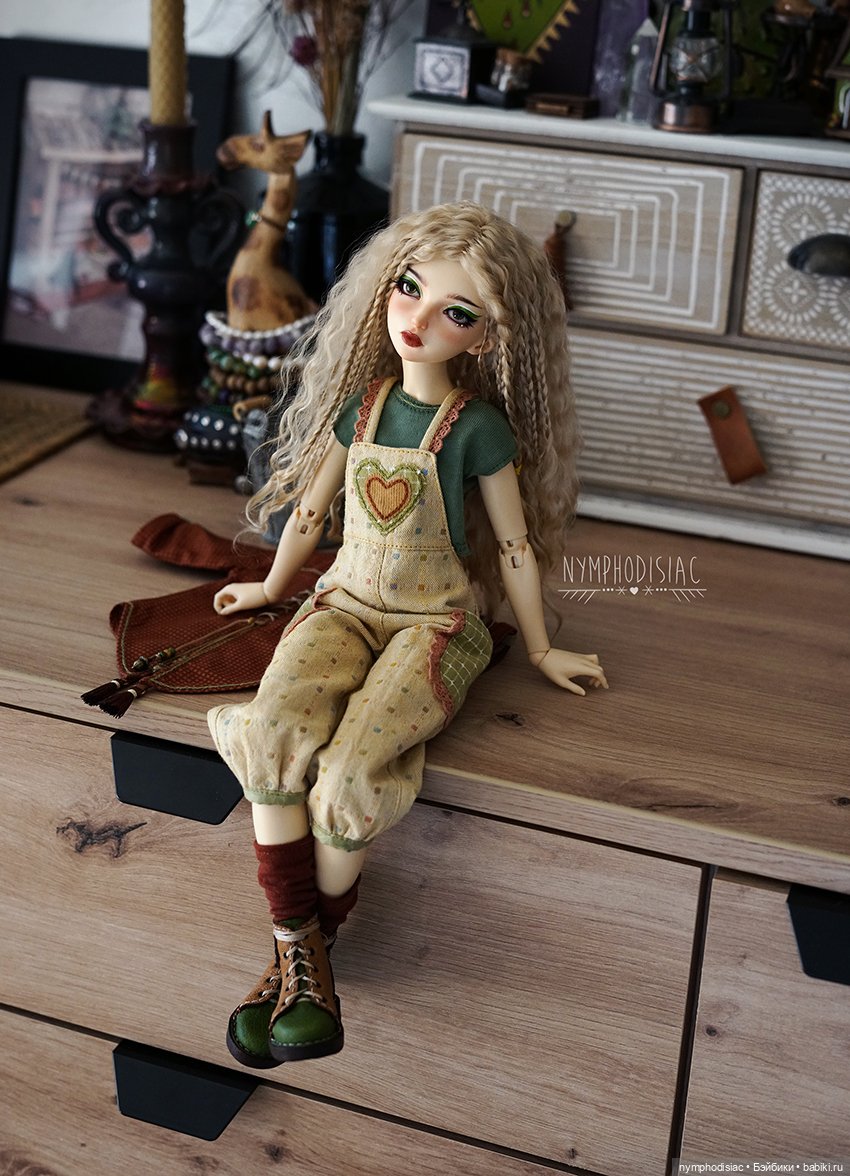 Шестой - серия "садовых" нарядов для Minifee (фото 10)