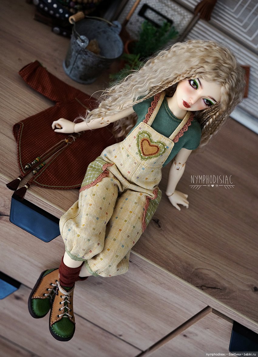 Шестой - серия "садовых" нарядов для Minifee (фото 9)