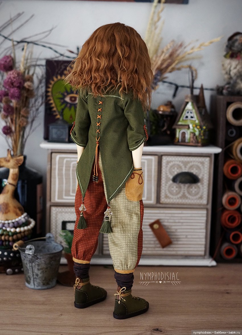 Седьмой - серия "садовых" нарядов для Minifee (фото 2)