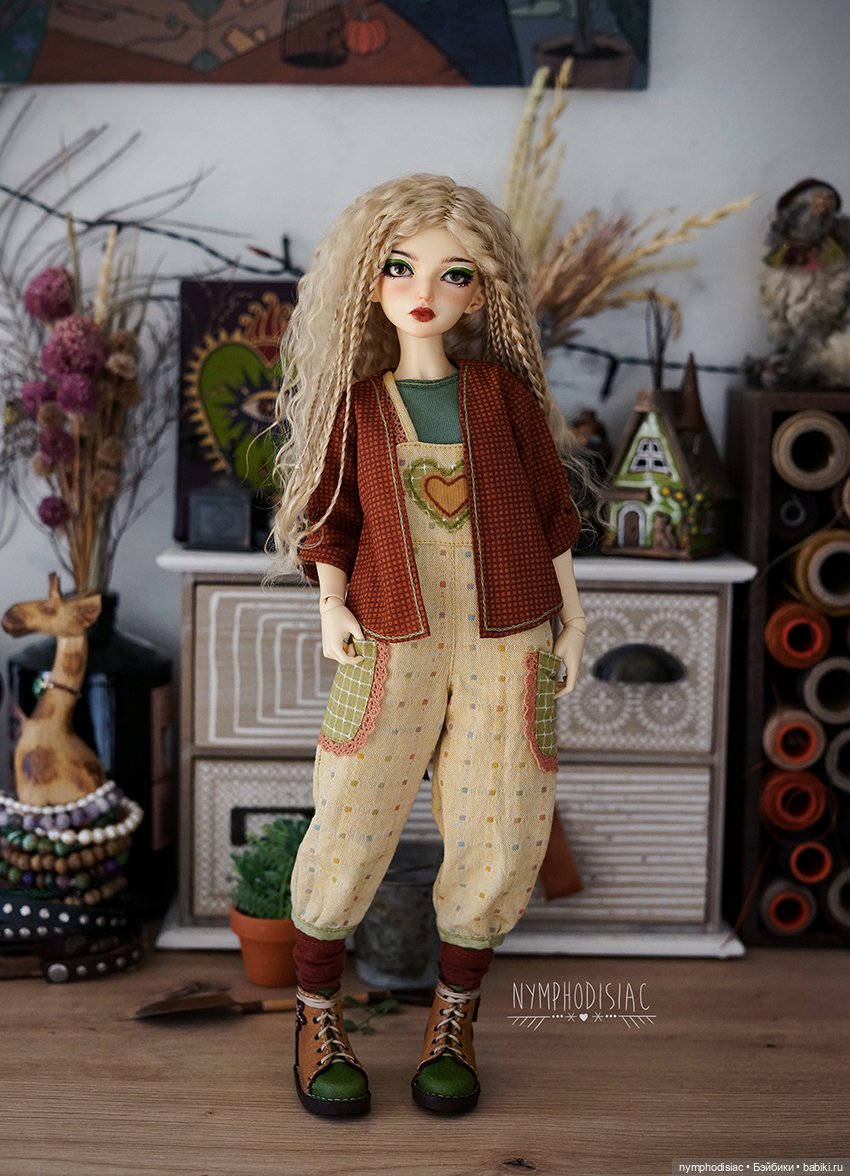 Шестой - серия "садовых" нарядов для Minifee (фото 3)