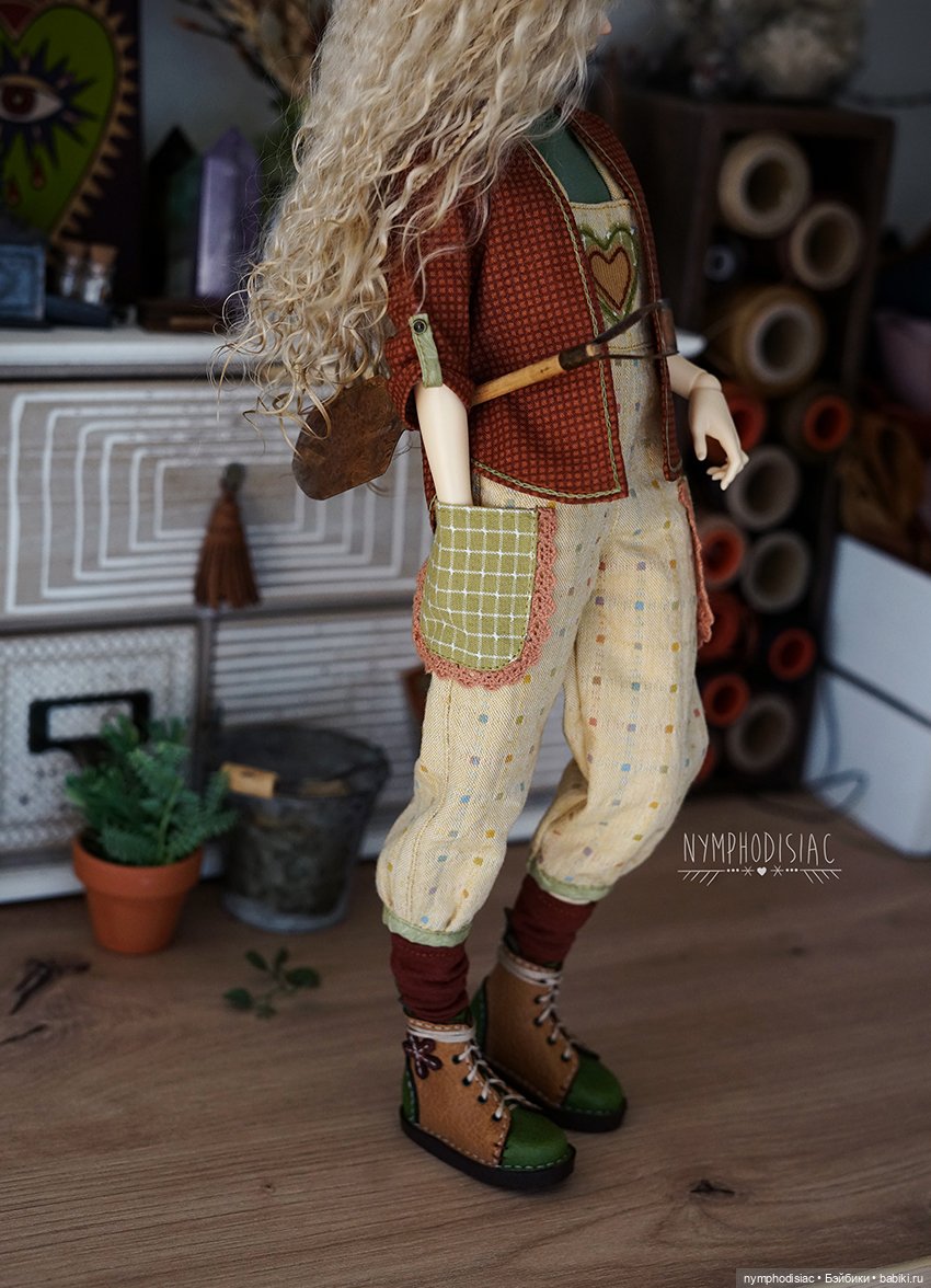 Шестой - серия "садовых" нарядов для Minifee (фото 6)