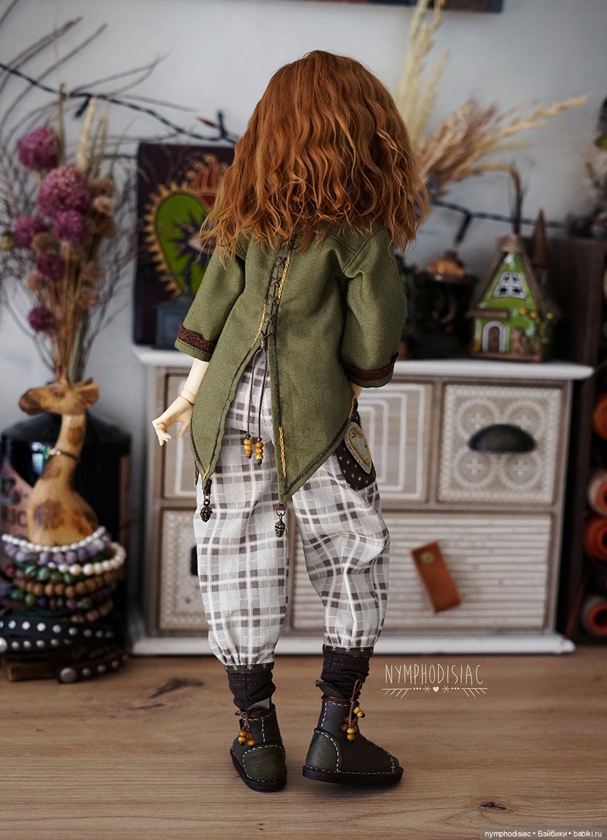 Пятый - серия "садовых" нарядов для Minifee (фото 2)