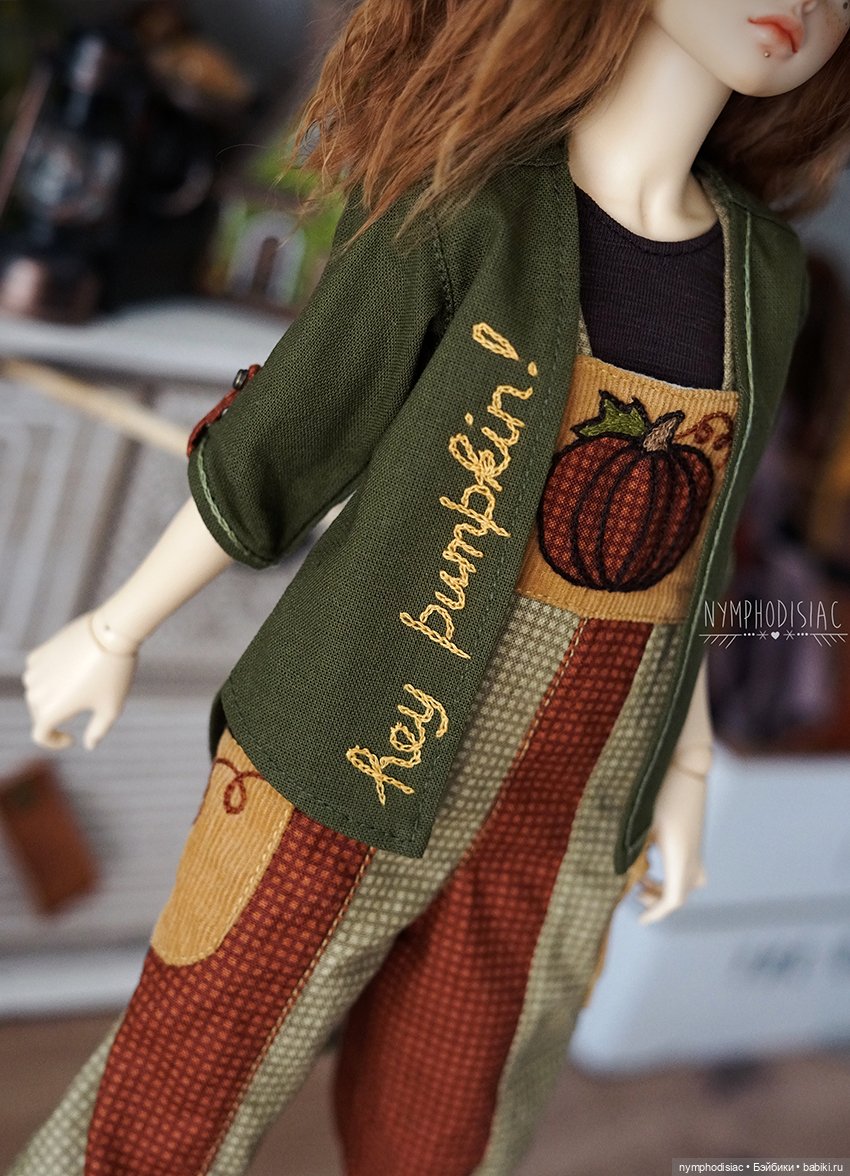 Седьмой - серия "садовых" нарядов для Minifee (фото 4)