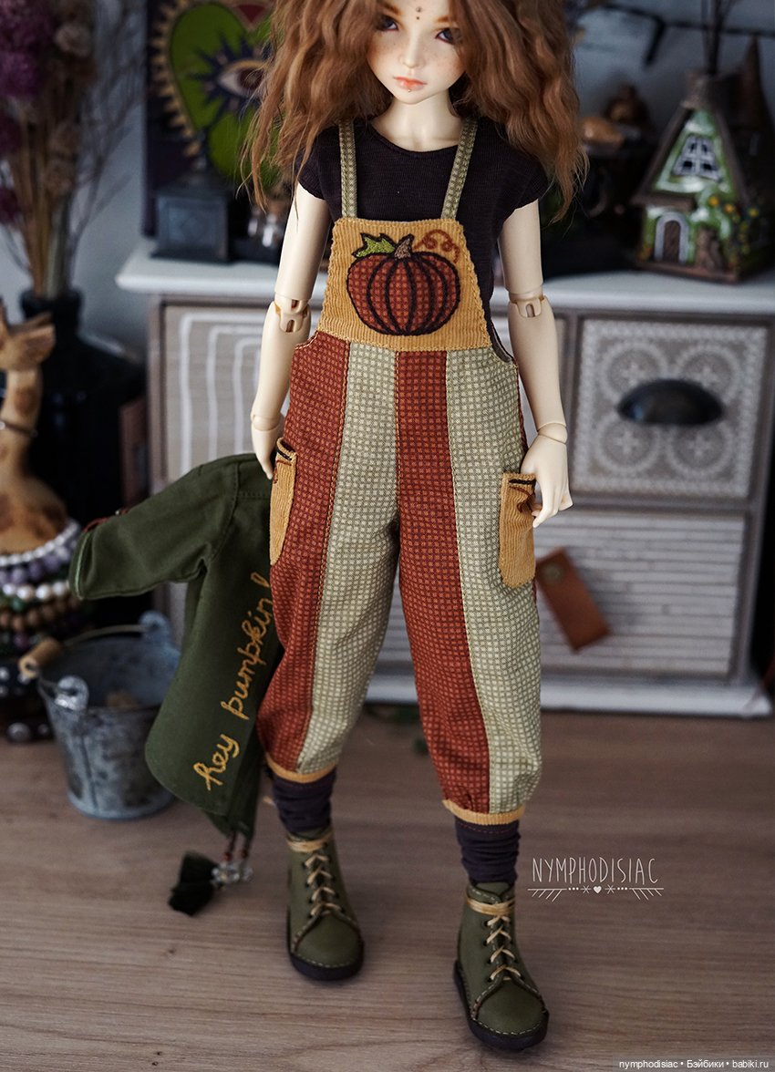 Седьмой - серия "садовых" нарядов для Minifee (фото 7)