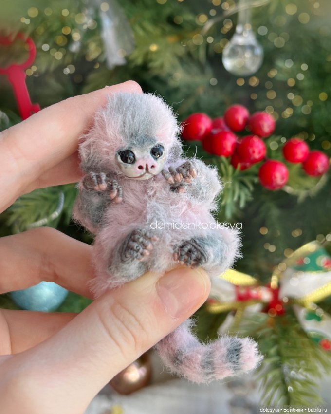 Обезьянка игрунка Зёма 💜💟✨ (фото 3)
