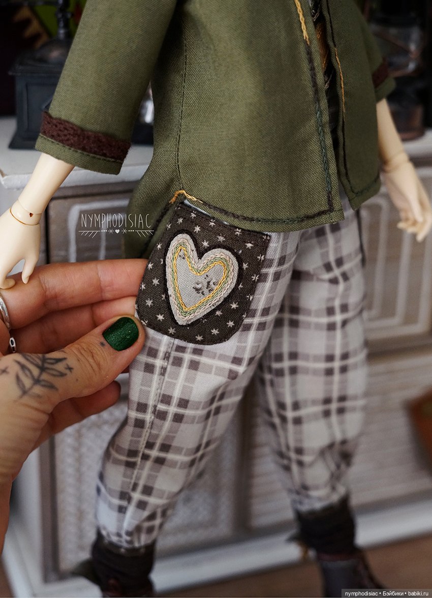 Пятый - серия "садовых" нарядов для Minifee (фото 7)