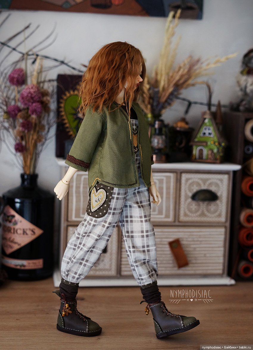 Пятый - серия "садовых" нарядов для Minifee (фото 6)