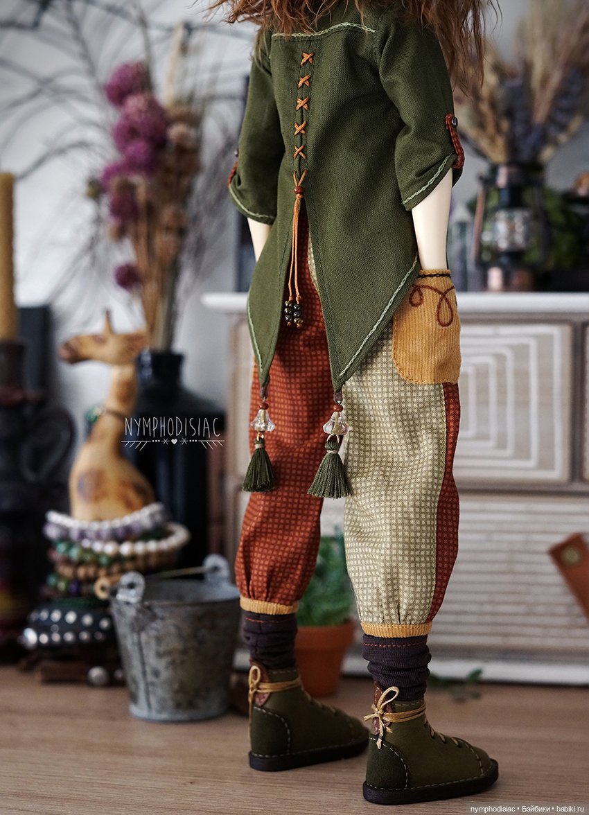 Седьмой - серия "садовых" нарядов для Minifee (фото 3)